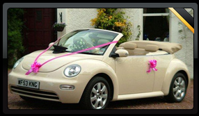 VW Beetle Wedding Car Hire