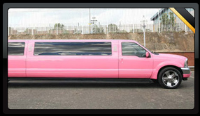 Pink Jeep Limo Hire